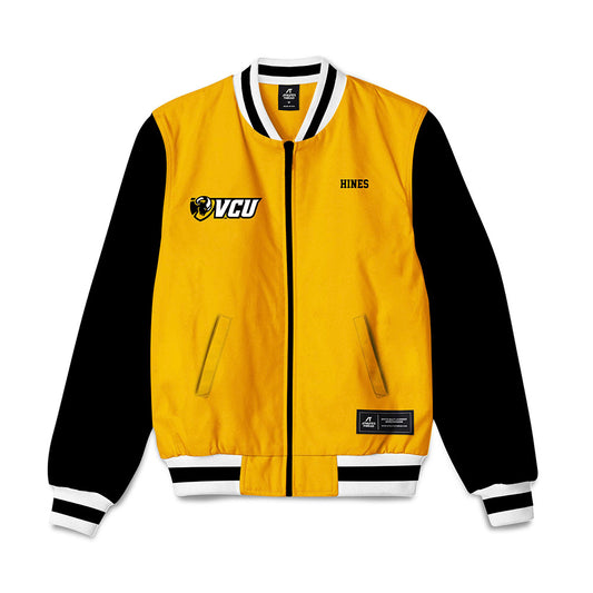 VCU - NCAA Men's Track & Field : Jayden Hines - Bomber Jacket-0