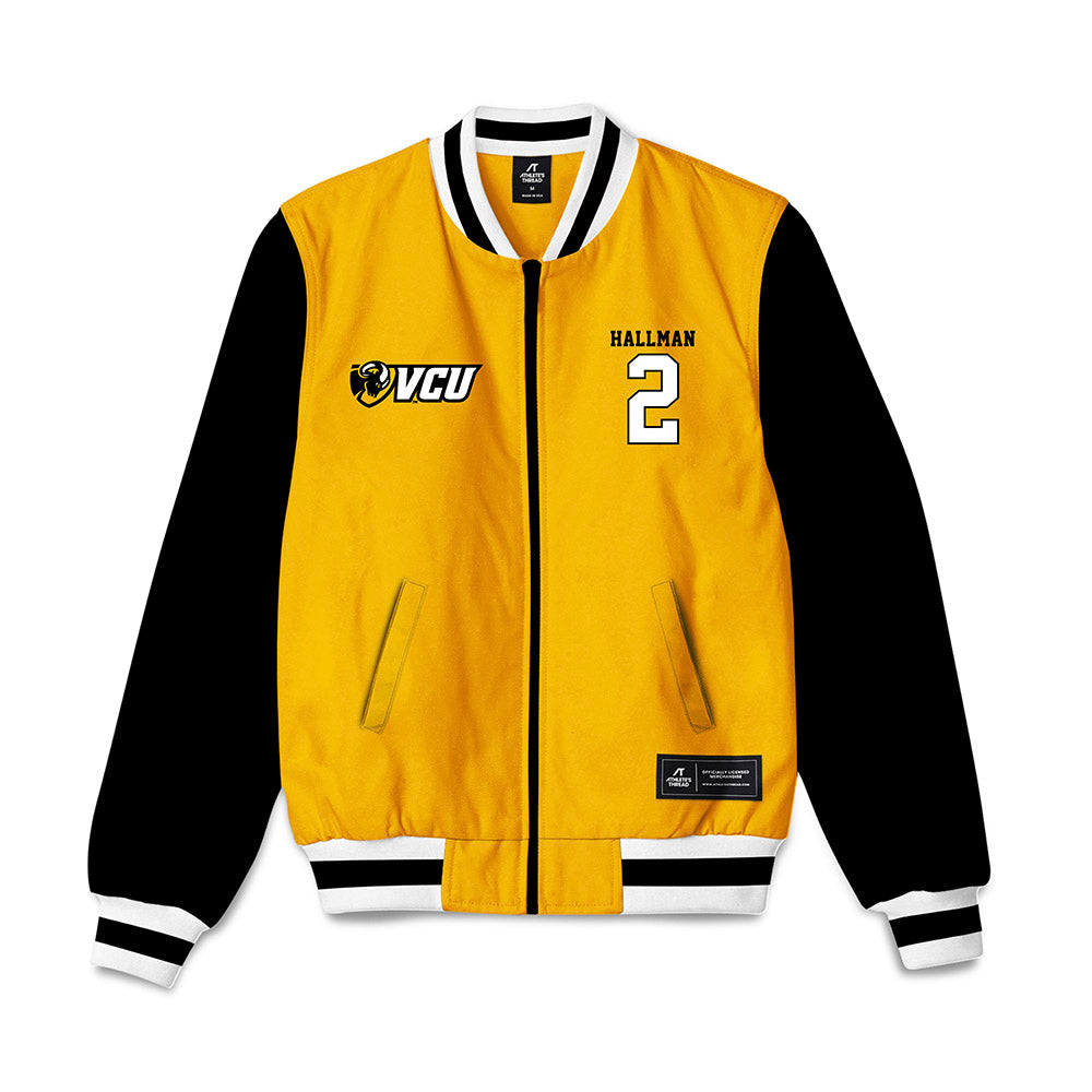 VCU - NCAA Baseball : Braydon Hallman - Bomber Jacket-0
