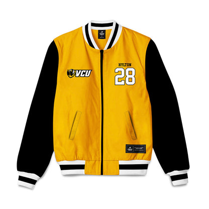 VCU - NCAA Baseball : Graham Hylton - Bomber Jacket-0