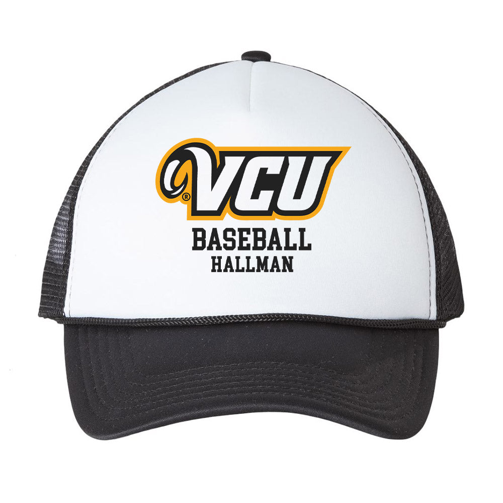 VCU - NCAA Baseball : Braydon Hallman - Trucker Hat-0