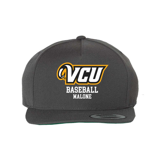 VCU - NCAA Baseball : Michael Malone - Snapback Hat-0