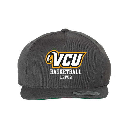 VCU - NCAA Men's Basketball : Nyk Lewis - Snapback Hat-0