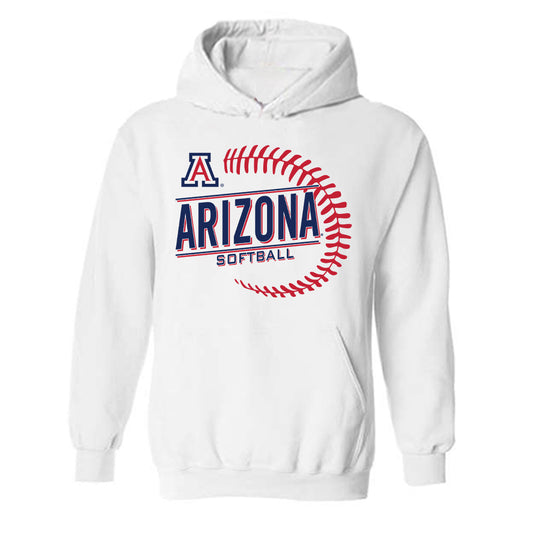 Arizona - NCAA Softball : Sereniti Trice - Sports Shersey Hooded Sweatshirt-0