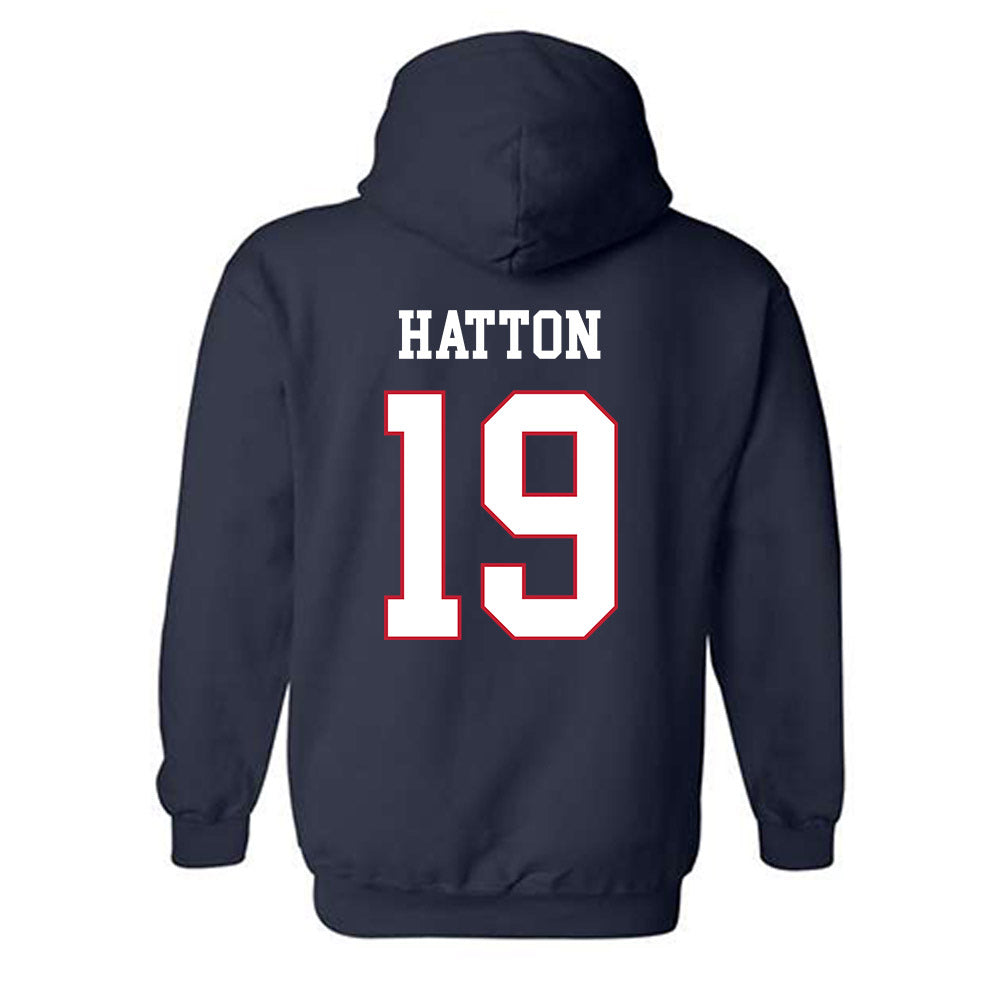 Arizona - NCAA Women's Volleyball : Brookelyn Hatton - Sport Shersey Hooded Sweatshirt-1