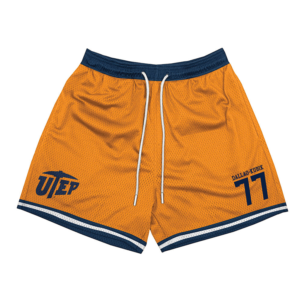 UTEP - NCAA Football : Wesley Dallao-Kubik - Shorts-0