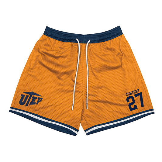 UTEP - NCAA Football : Justin Content - Shorts-0