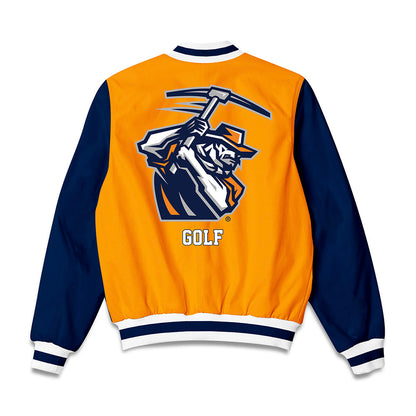 UTEP - NCAA Men's Golf : Alexandre Godin - Bomber Jacket-1
