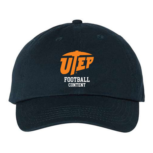 UTEP - NCAA Football : Justin Content - Dad Hat-0