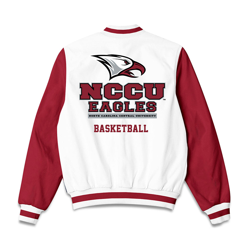 NCCU - NCAA Women's Basketball : Aaliyah Grant - Bomber Jacket-1