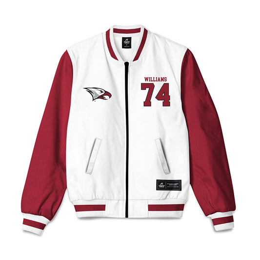 NCCU - NCAA Football : Kerwin Williams - Bomber Jacket-0
