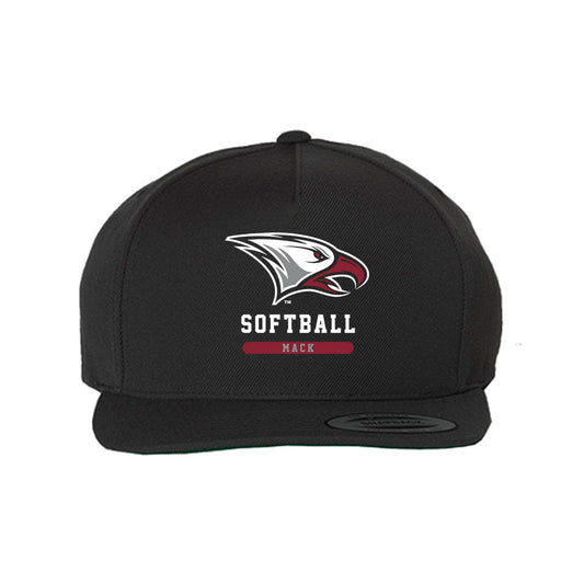 NCCU - NCAA Softball : Simone Mack - Snapback Hat-0