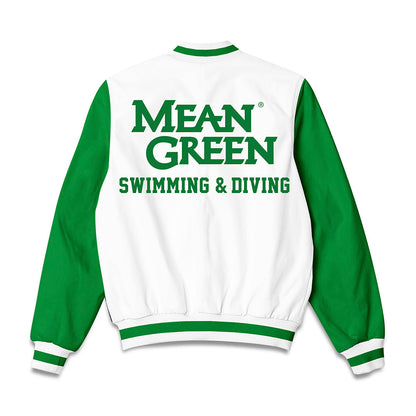 North Texas - NCAA Women's Swimming & Diving : Vivian Anderson - Bomber Jacket-1