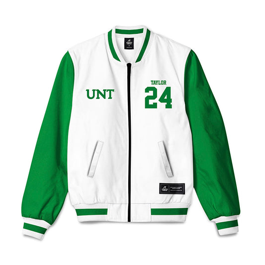 North Texas - NCAA Football : Peyton Taylor - Bomber Jacket-0