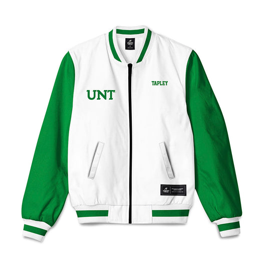 North Texas - NCAA Women's Track & Field : Baylee Tapley - Bomber Jacket-0