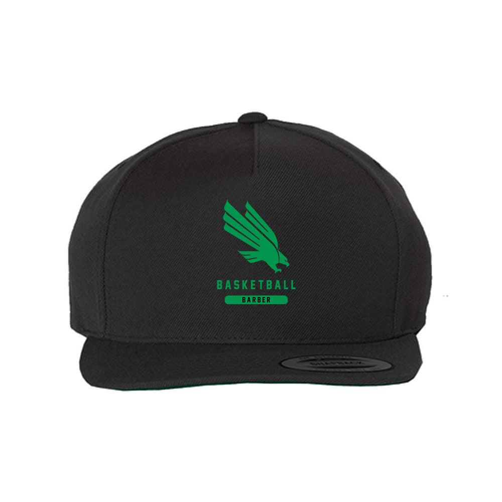 North Texas - NCAA Women's Basketball : KaMyra Barber - Snapback Hat-0