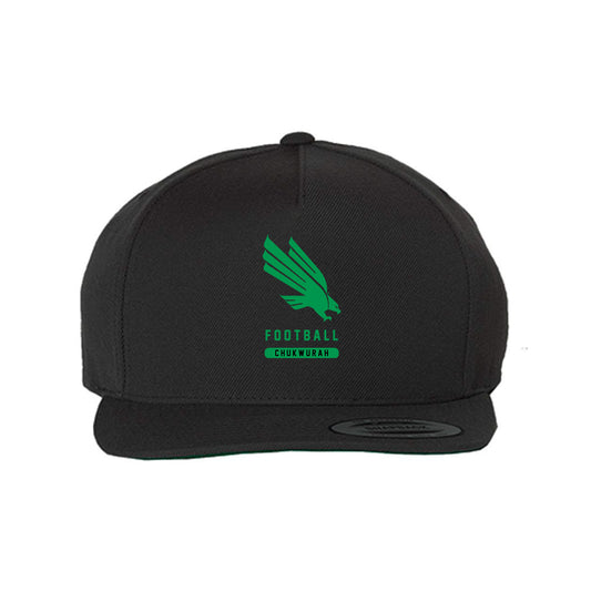 North Texas - NCAA Football : TJ Chukwurah - Snapback Hat-0