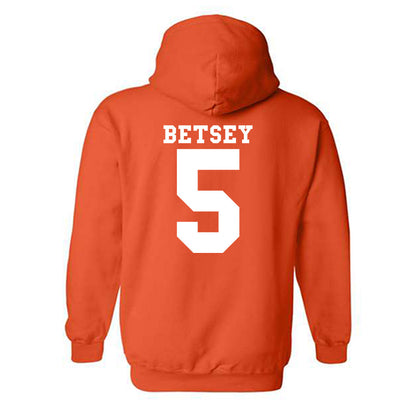 Syracuse - NCAA Men's Basketball : Tyler Betsey - Classic Shersey Hooded Sweatshirt-1