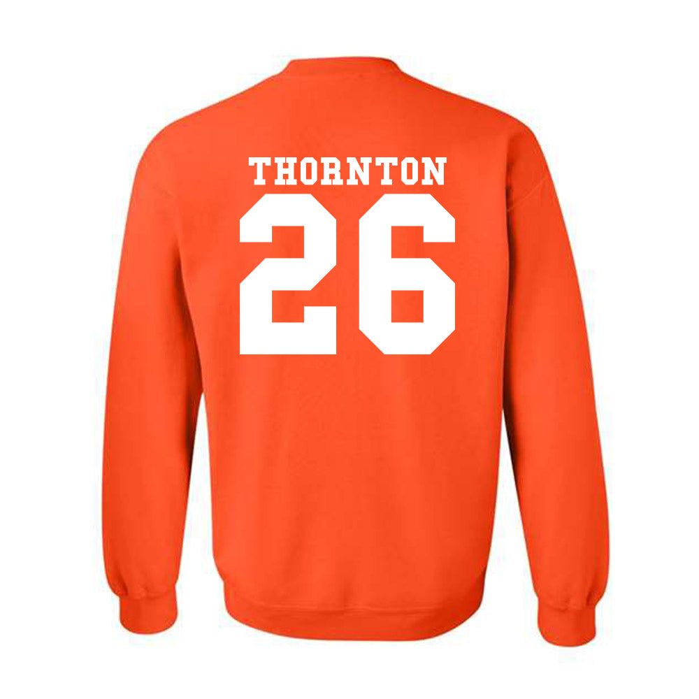 Syracuse - NCAA Women's Lacrosse : Courtney Thornton - Classic Shersey Crewneck Sweatshirt-1