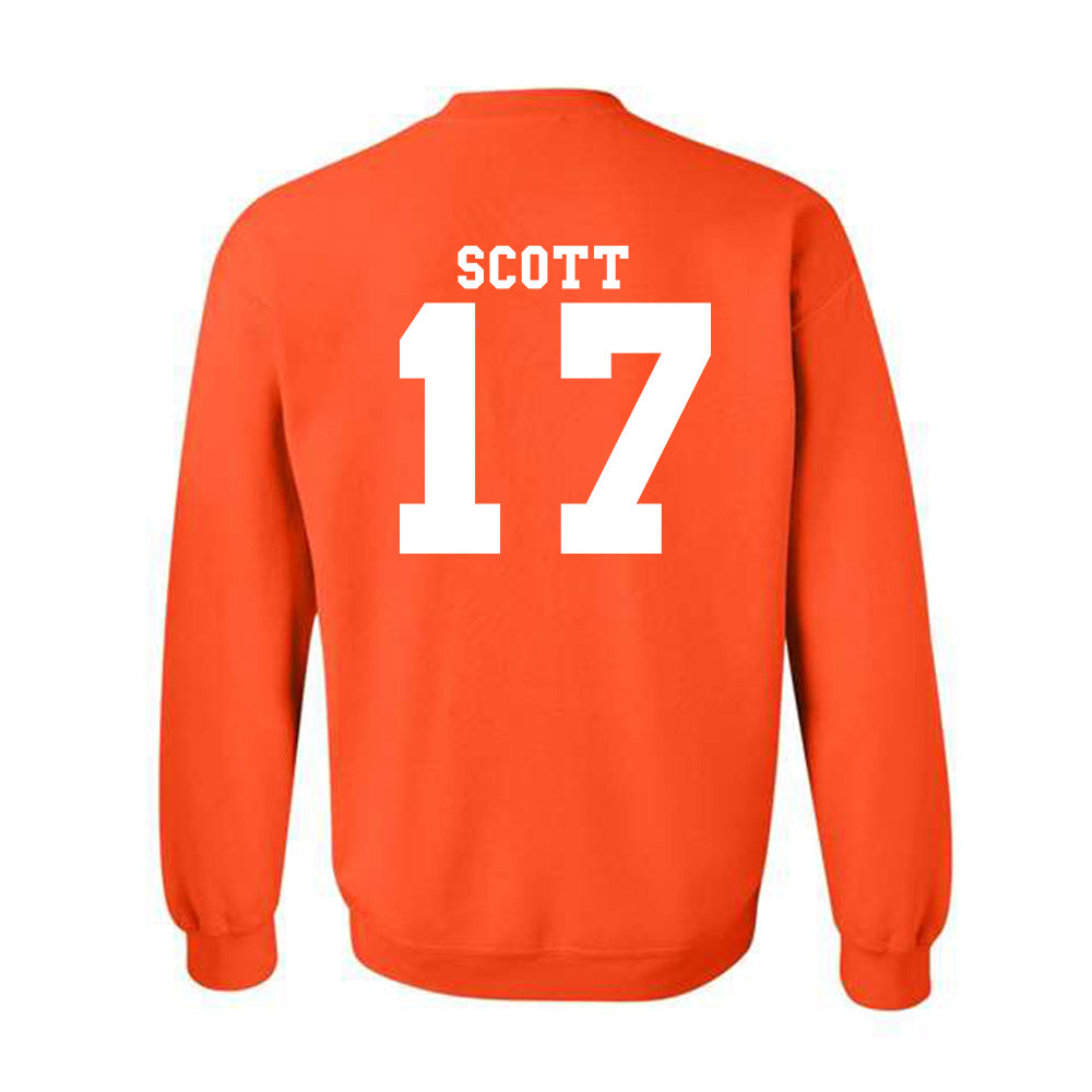 Syracuse - NCAA Men's Lacrosse : Donny Scott - Classic Shersey Crewneck Sweatshirt-1