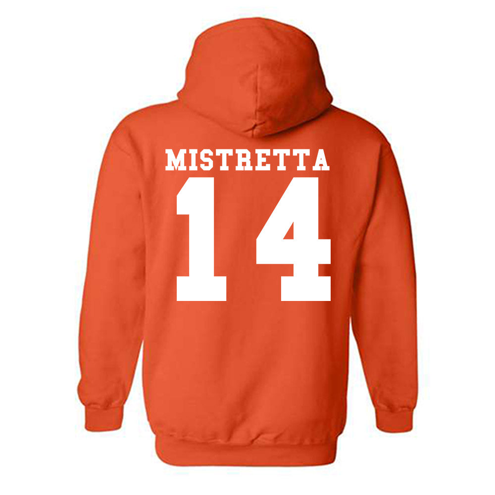 Syracuse - NCAA Women's Lacrosse : Ireland Mistretta - Classic Shersey Hooded Sweatshirt-1