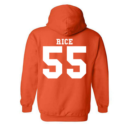 Syracuse - NCAA Football : Zach Rice - Classic Shersey Hooded Sweatshirt-1