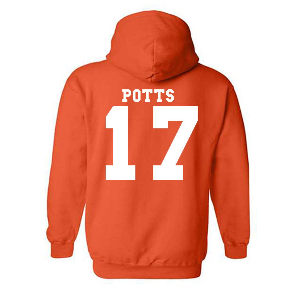 Syracuse - NCAA Women's Basketball : Madeline Potts - Classic Shersey Hooded Sweatshirt-1