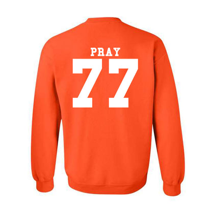 Syracuse - NCAA Football : Jaylen Pray - Classic Shersey Crewneck Sweatshirt-1