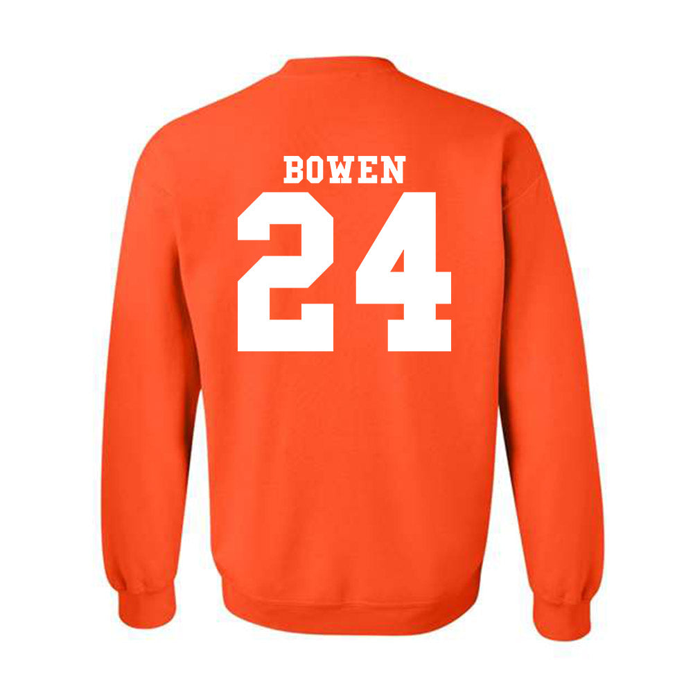 Syracuse - NCAA Men's Lacrosse : Dante Bowen - Classic Shersey Crewneck Sweatshirt-1