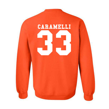Syracuse - NCAA Women's Lacrosse : Joely Caramelli - Classic Shersey Crewneck Sweatshirt-1