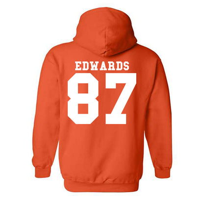 Syracuse - NCAA Football : Nate Edwards - Classic Shersey Hooded Sweatshirt-1