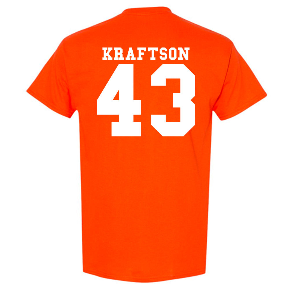 Syracuse - NCAA Men's Lacrosse : Charlie Kraftson - Classic Shersey T-Shirt-1