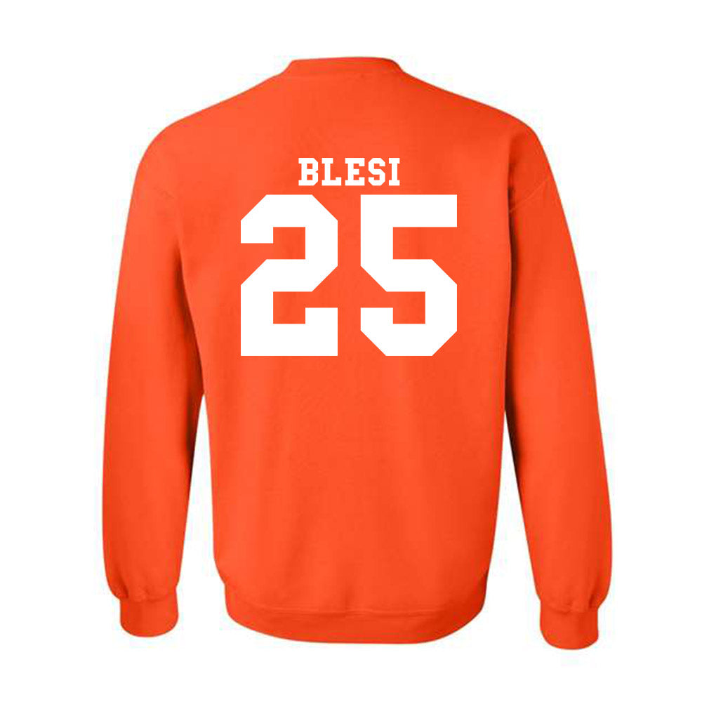Syracuse - NCAA Women's Lacrosse : Ella Blesi - Classic Shersey Crewneck Sweatshirt-1