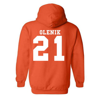 Syracuse - NCAA Men's Lacrosse : John Olenik - Classic Shersey Hooded Sweatshirt-1