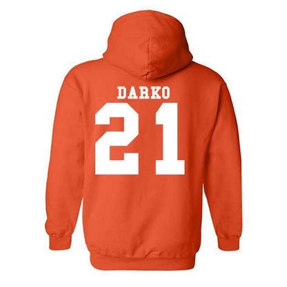 Syracuse - NCAA Men's Soccer : Landon Darko - Classic Shersey Hooded Sweatshirt-1