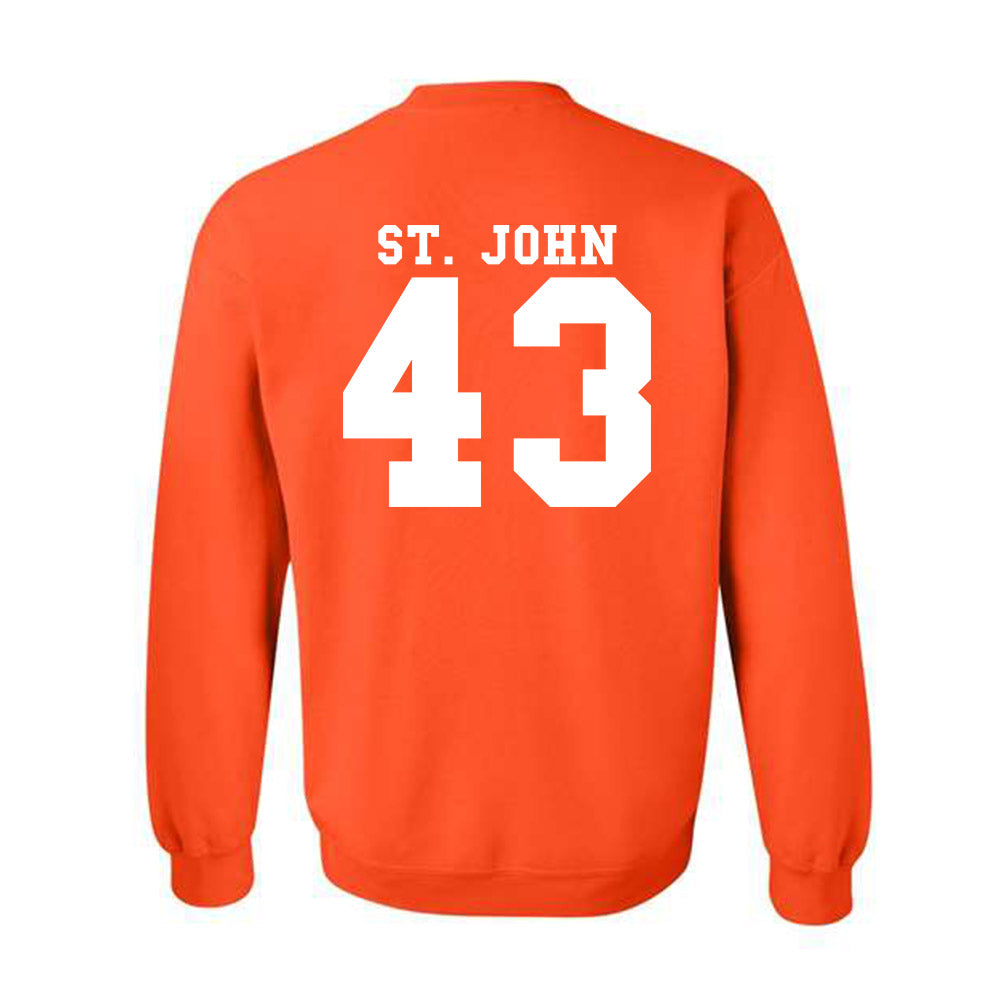 Syracuse - NCAA Football : Garvin St. John - Classic Shersey Crewneck Sweatshirt
