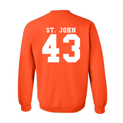 Syracuse - NCAA Football : Garvin St. John - Classic Shersey Crewneck Sweatshirt