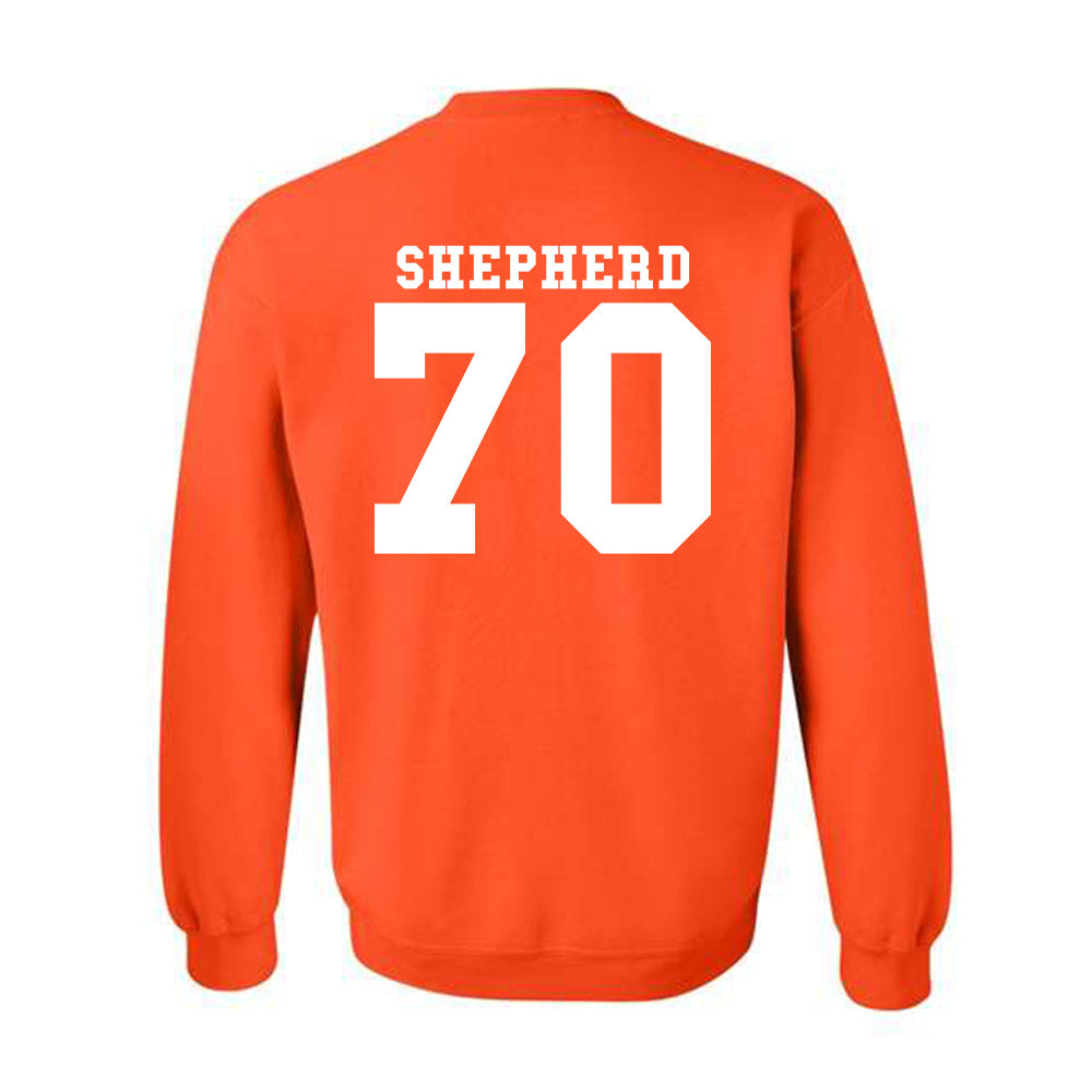 Syracuse - NCAA Football : Kardiear Shepherd - Classic Shersey Crewneck Sweatshirt-1