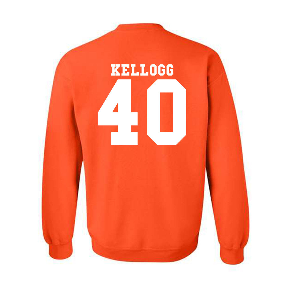 Syracuse - NCAA Men's Lacrosse : Tucker Kellogg - Classic Shersey Crewneck Sweatshirt-1