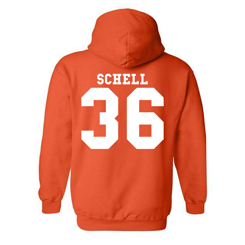 Syracuse - NCAA Men's Lacrosse : Jack Schell - Classic Shersey Hooded Sweatshirt-1