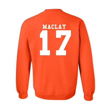 Syracuse - NCAA Women's Lacrosse : Courtney Maclay - Classic Shersey Crewneck Sweatshirt-1