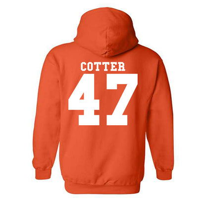Syracuse - NCAA Women's Lacrosse : Mileena Cotter - Classic Shersey Hooded Sweatshirt-1