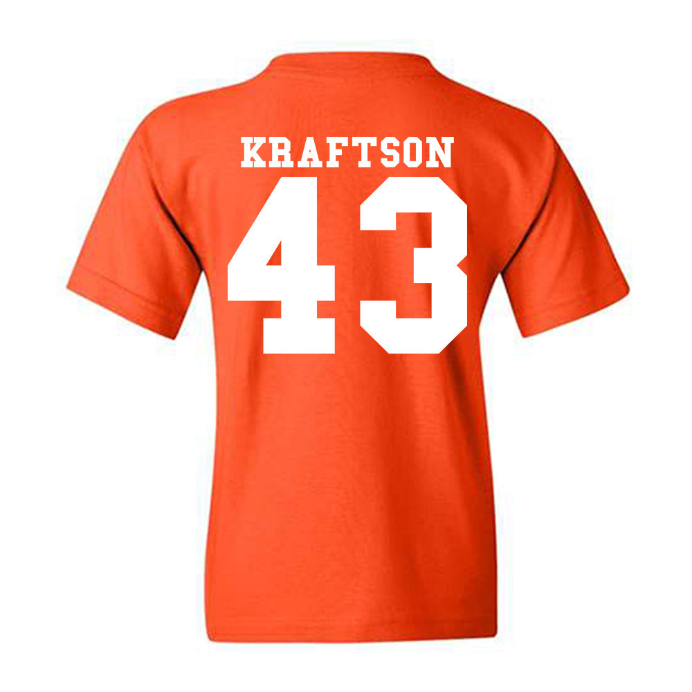 Syracuse - NCAA Men's Lacrosse : Charlie Kraftson - Classic Shersey Youth T-Shirt-1
