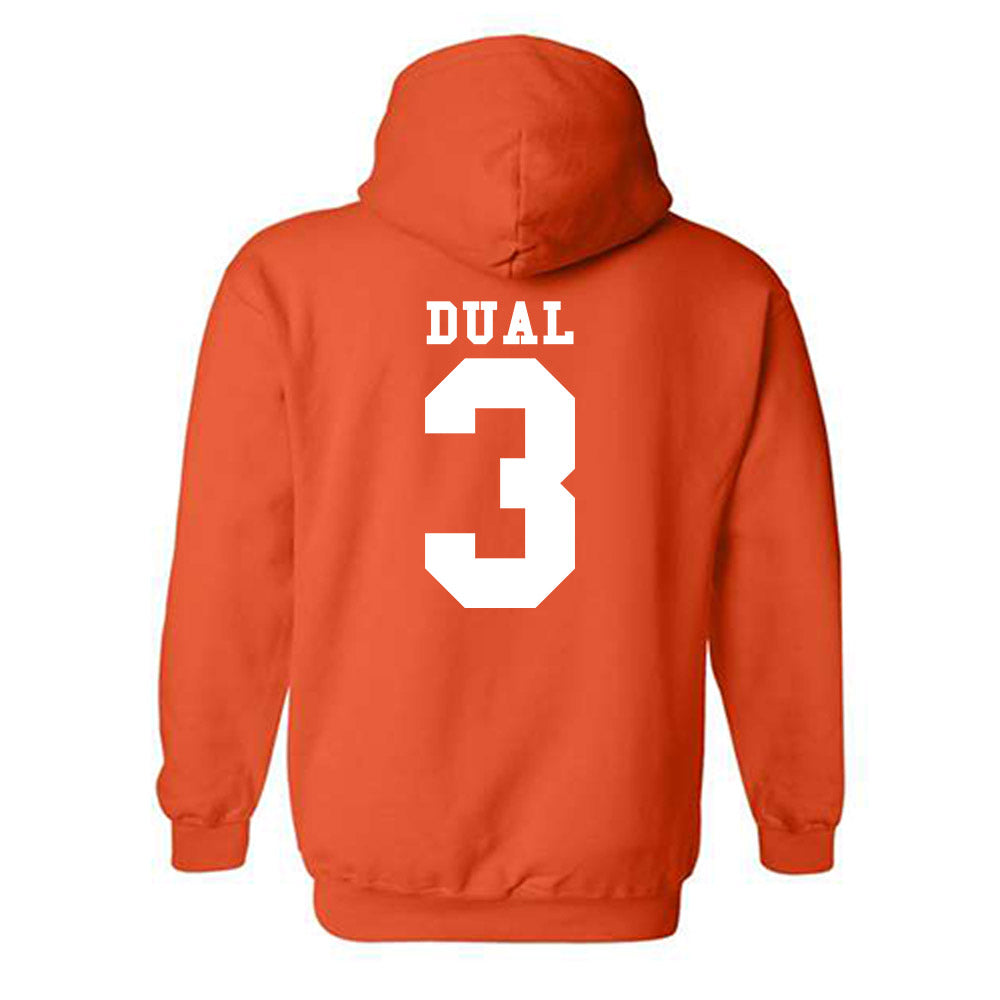 Syracuse - NCAA Men's Basketball : Garwey Dual - Classic Shersey Hooded Sweatshirt-1