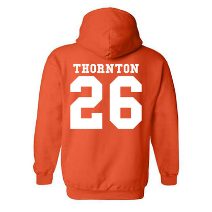 Syracuse - NCAA Women's Lacrosse : Courtney Thornton - Classic Shersey Hooded Sweatshirt-1