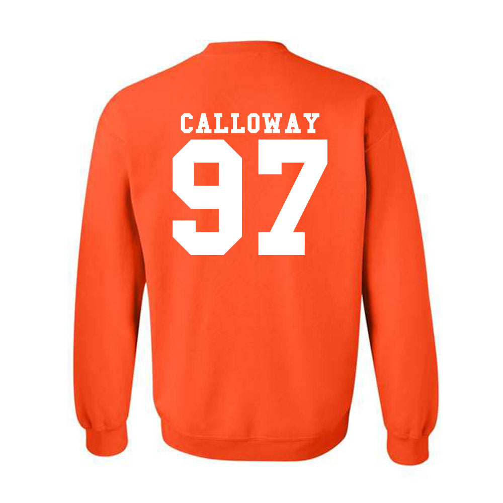 Syracuse - NCAA Football : Clark Calloway - Classic Shersey Crewneck Sweatshirt-1
