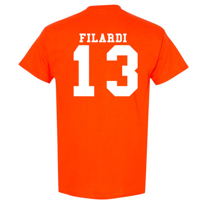 Syracuse - NCAA Men's Lacrosse : Joe Filardi - Classic Shersey T-Shirt-1