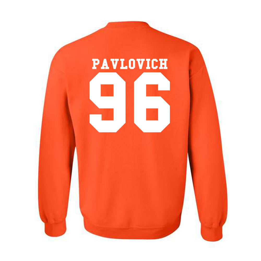 Syracuse - NCAA Football : Mateja Pavlovich - Classic Shersey Crewneck Sweatshirt-1