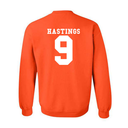 Syracuse - NCAA Football : Isaiah Hastings - Classic Shersey Crewneck Sweatshirt-1