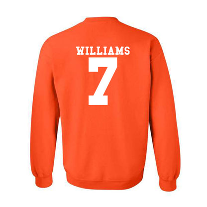 Syracuse - NCAA Football : Darien Williams - Classic Shersey Crewneck Sweatshirt-1