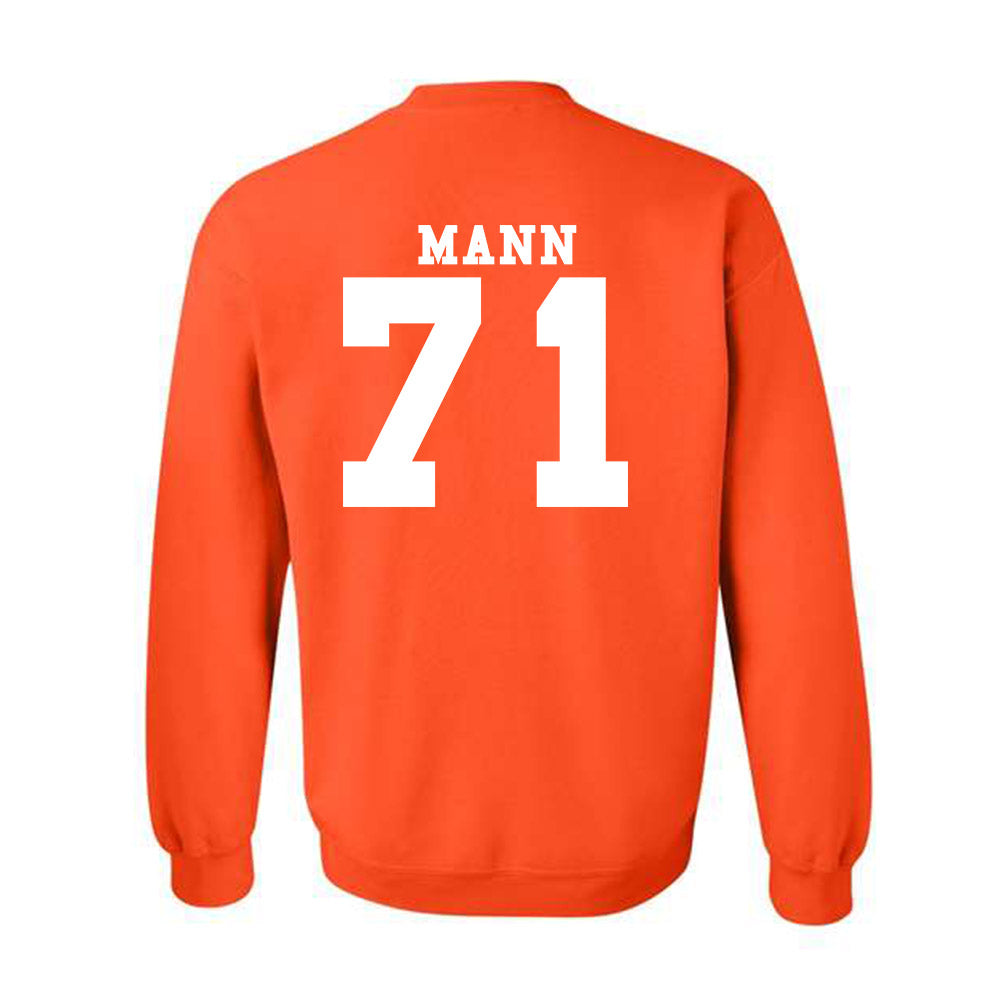 Syracuse - NCAA Football : Jayden Mann - Classic Shersey Crewneck Sweatshirt-1